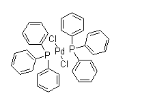 Bis(triphenylphosphine)palladium(II) chloride Dichlorobis(triphenylphosphine)palladium(II);   13965-03-2    