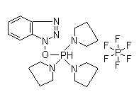 Benzotriazole-1-yl-oxytripyrrolidinophosphonium hexafluorophosphate   128625-52-5
