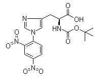 N-(tert-Butoxycarbonyl)-1-(2,4-dinitrophenyl)-L-histidine 25024-53-7