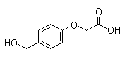 4-(Hydroxymethyl)phenoxyacetic acid  68858-21-9