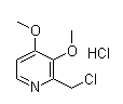 2-Chloromethyl-3,4-dimethoxypyridinium chloride 72830-09-2