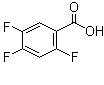 2,4,5-Trifluorobenzoic acid 446-17-3