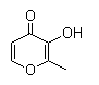 3-Hydroxy-2-methyl-4-pyrone 118-71-8