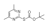  S-Boc-2-mercapto-4,6-dimethylpyrimidine 41840-28-2
