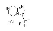 3-(Trifluoromethyl)-5,6,7,8-tetrahydro-[1,2,4]triazolo[4,3-a]pyrazine hydrochloride 762240-92-6 