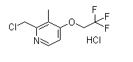 2-Chloromethyl-3-methyl-4-(2,2,2-trifluoroethoxy)pyridine hydrochloride 127337-60-4 